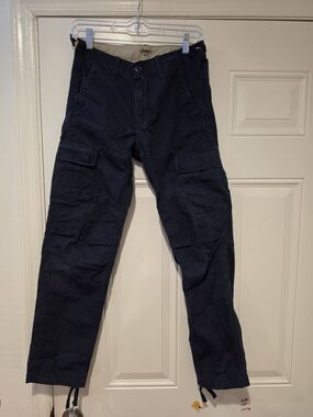 Carhartt Wip Men’s Navy Cargo Pants